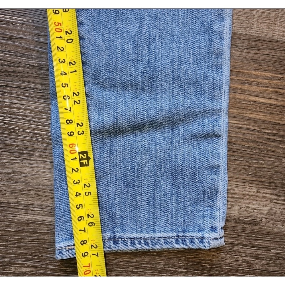 Lucky Brand Women's 10/30 Distressed Charlie Skinny Blue Jeans - Picture 8 of 10